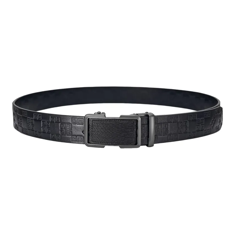 NINE NAIL Leather Belts Men-3