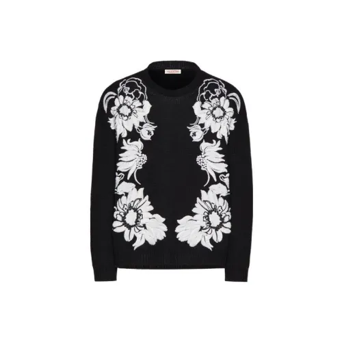 Valentino Cashmere Sweaters Men Black