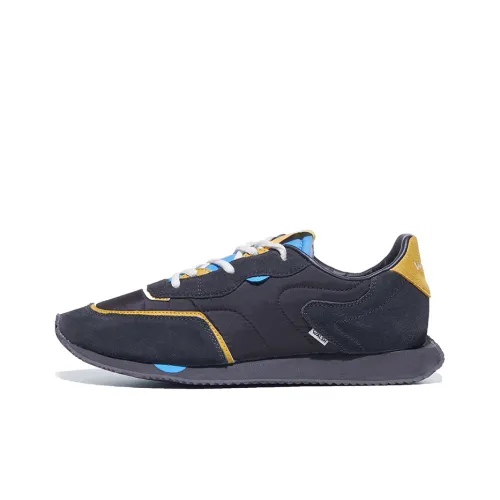 Norman Walsh EMERALD Cushioning Abrasion Resistant Lightweight Low Top Running Shoes Unisex Black Vintage Casual