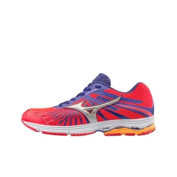 Mizuno Wave Sayonara 4 Wave Sayonara 4 Durable Breathable Low-Top Running Shoes Women's Red Purple