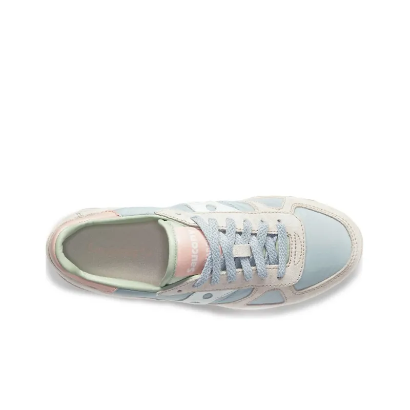 Saucony Shadow Original Running Shoes Women's Low-Top Gray/Blue/Pink-3