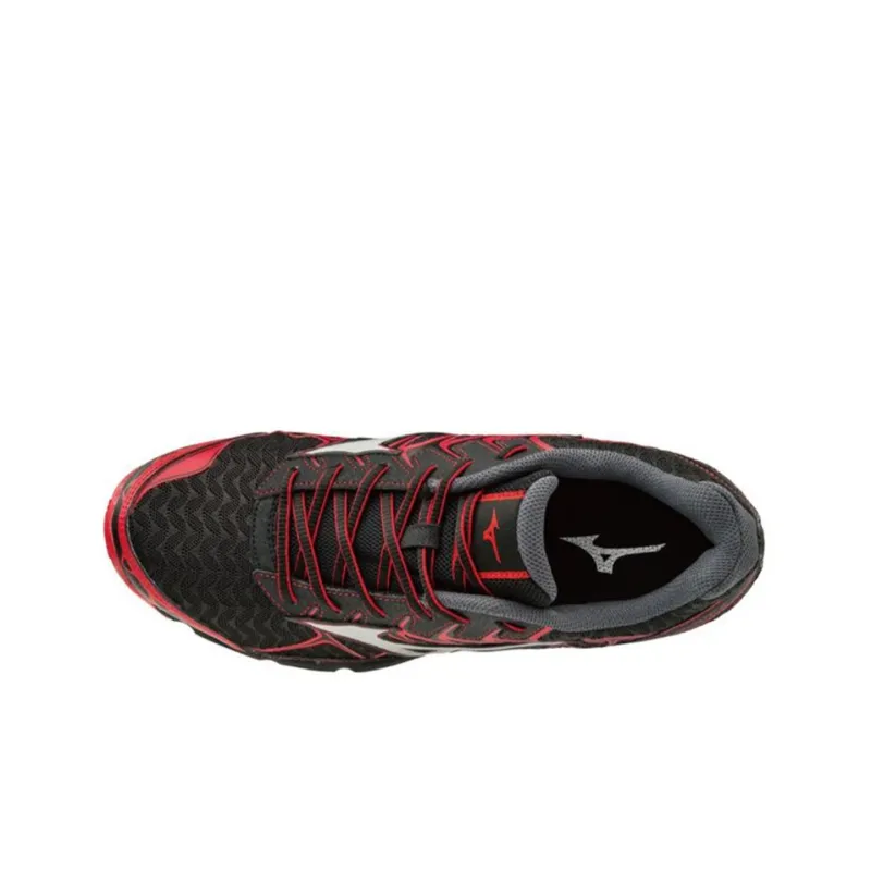 Mizuno Wave Hayate 4 'Black Red'-2
