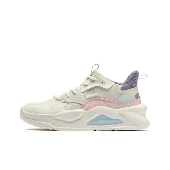 361° Jincheng Slip Resistant Low Top Sports Casual Shoes Women's White Pink Purple