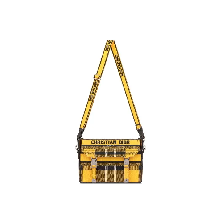 DIOR DiorCamp Embroidery Crossbody Bag Small Size Women's-3