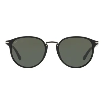 PERSOL Typewriter Round Frame Sunglasses