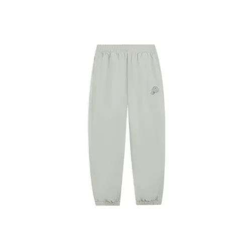 LINING Sports Life Collection Knitted Sweatpants Men Water Mist Gray