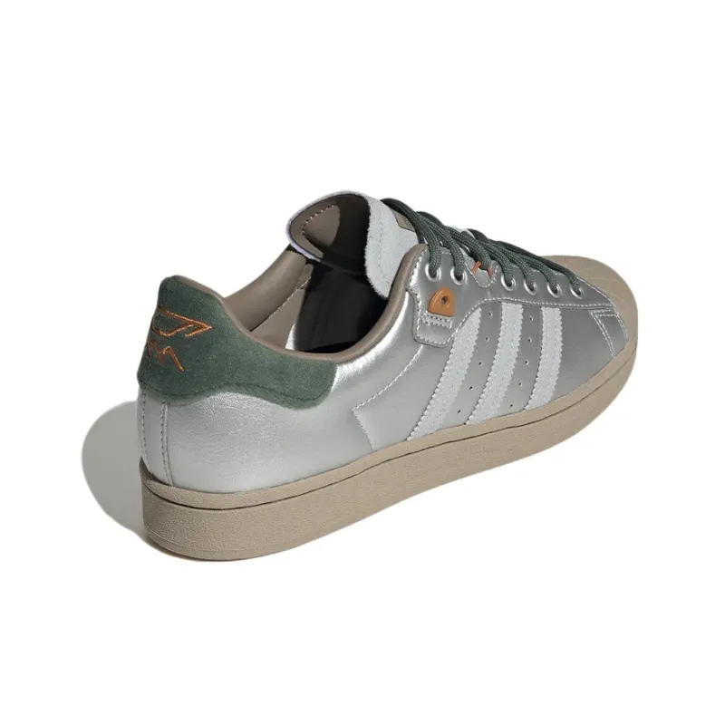 Adidas Superstar Yanwai Matte Silver-3