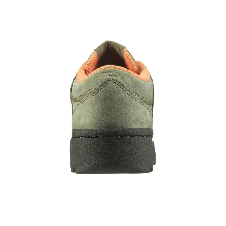 Reebok Workout Ripple OG Slip-Resistant Cushioning Wear-Resistant Low-Top Skateboard Shoes Women's Olive Green-3