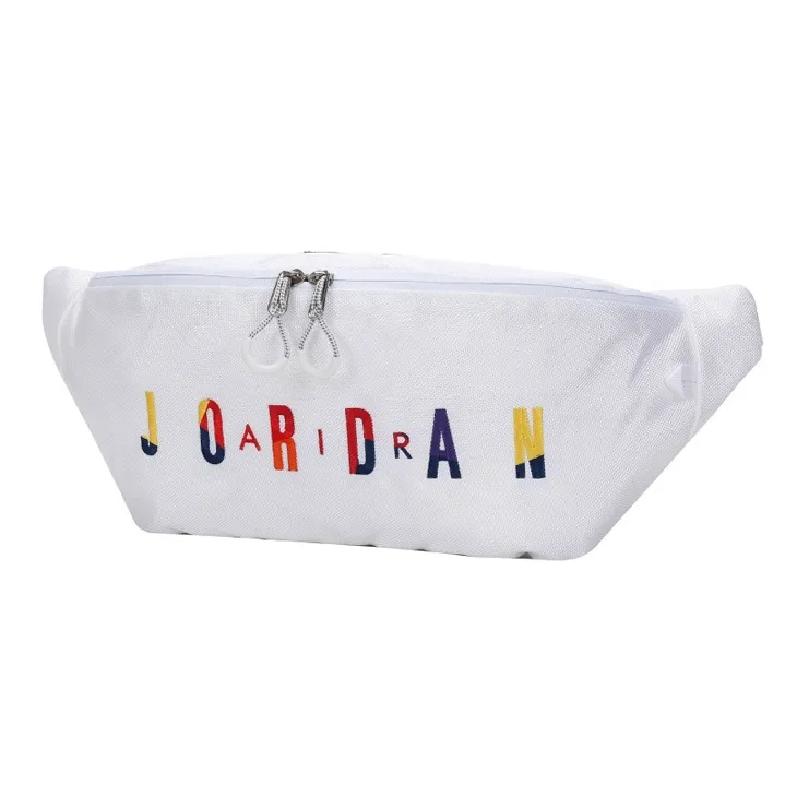 Jordan Polyester Crossbody Bags Fanny Pack Regular Unisex White-0