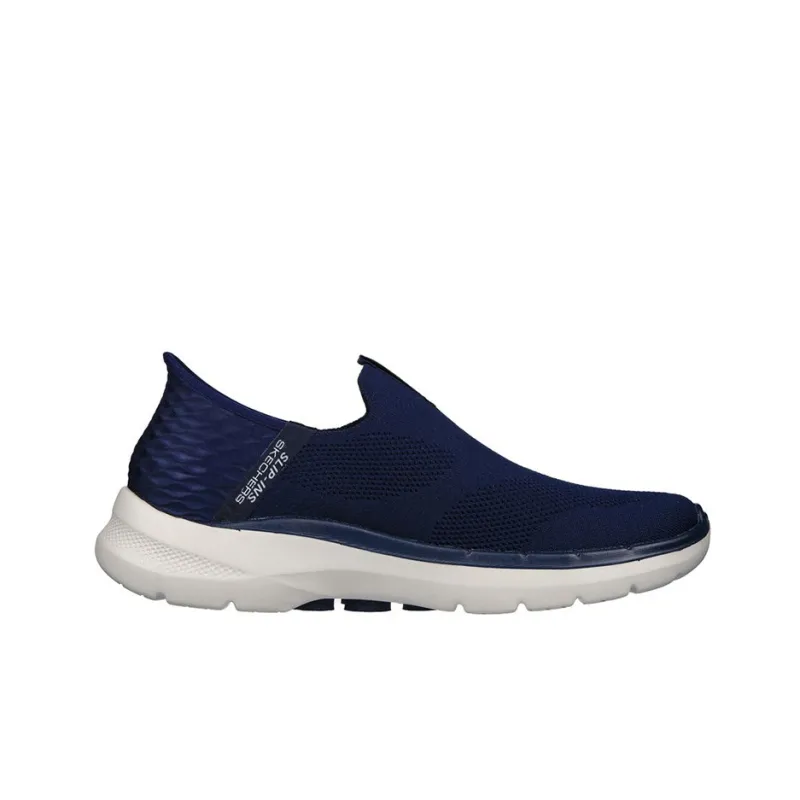 Skechers Go Walk 6 'Navy Blue White'-1