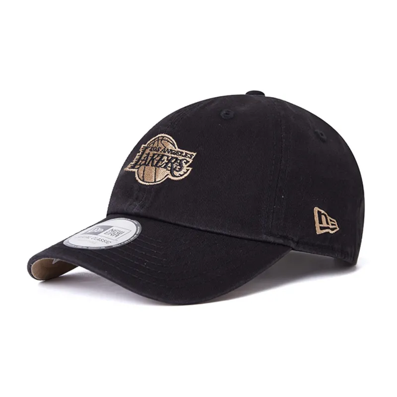 New Era Cotton Baseball Caps Unisex Black-0