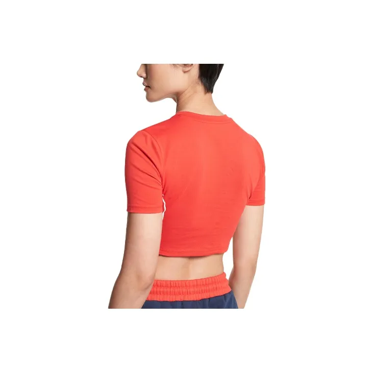 MICHAEL KORS Crop Tops Women's Red-1