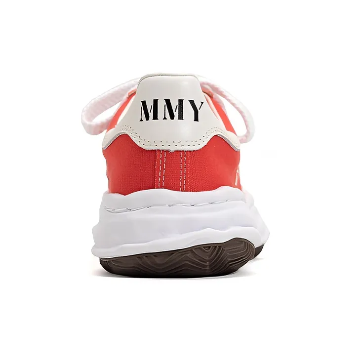 Maison MIHARA YASUHIRO Blakey OG Sole Canvas Low Red-3
