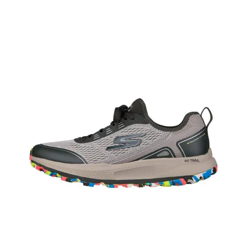 Skechers Go Run Pulse Running Shoes Men Low-Top Gray/Black