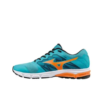 Mizuno Wear-Resistant Low-Top Running Shoes Men's Blue Orange