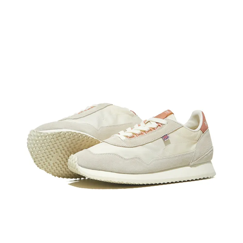 Norman Walsh ESL Cushioning Abrasion Resistant Lightweight Low Top Training Running Shoes Unisex Beige Orange-1