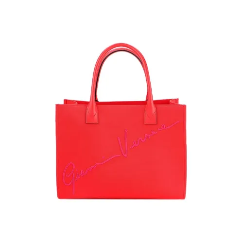 VERSACE VERSACE Calfskin Totes Handbags Women's Red