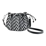 V&A Shoulder Bags Jacquard Drawstring Crossbody Bag