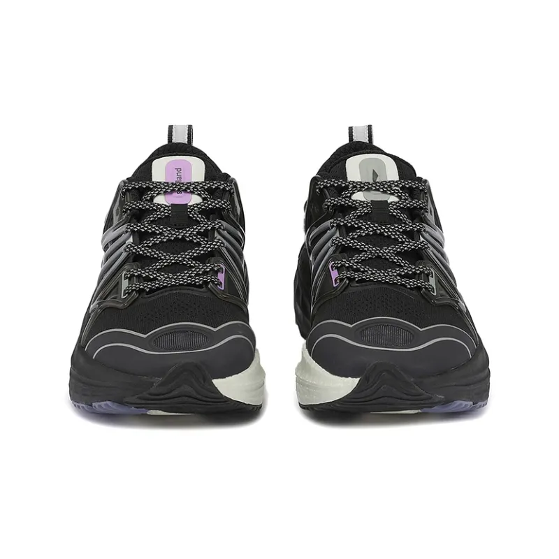 Soulland x LiNing Furious Rider 6.0 Low Top Running Shoes Men's Black-3