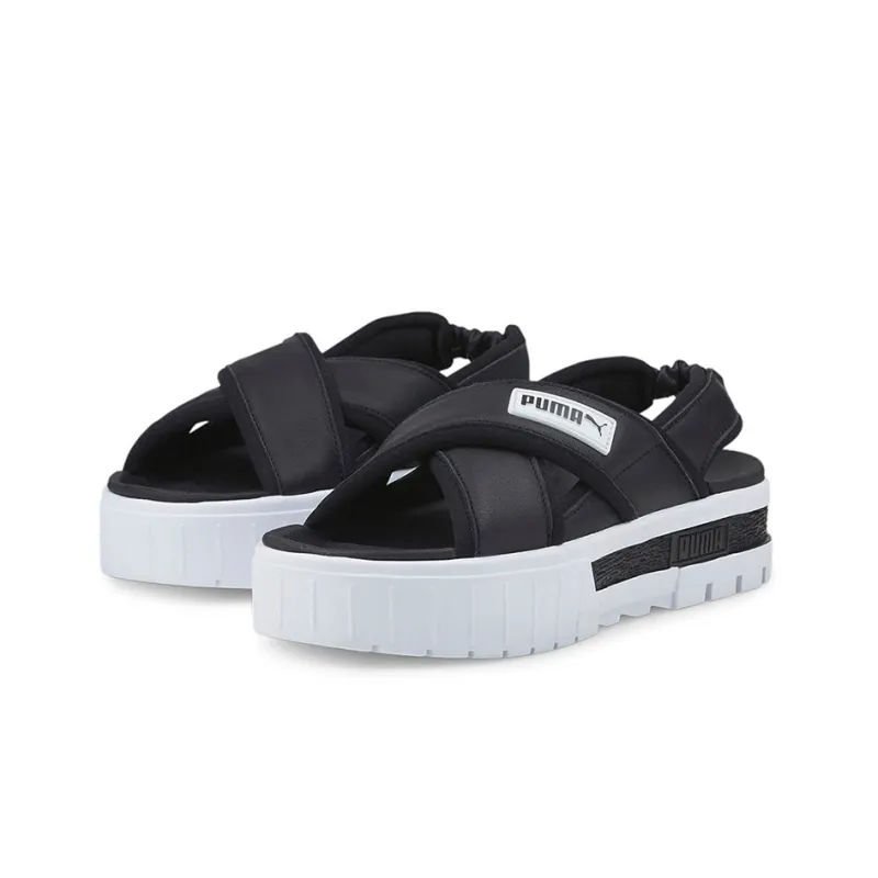 PUMA Mayze Sandal 'Black White' Women's-2