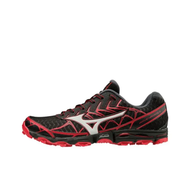 Mizuno Wave Hayate 4 'Black Red'-0