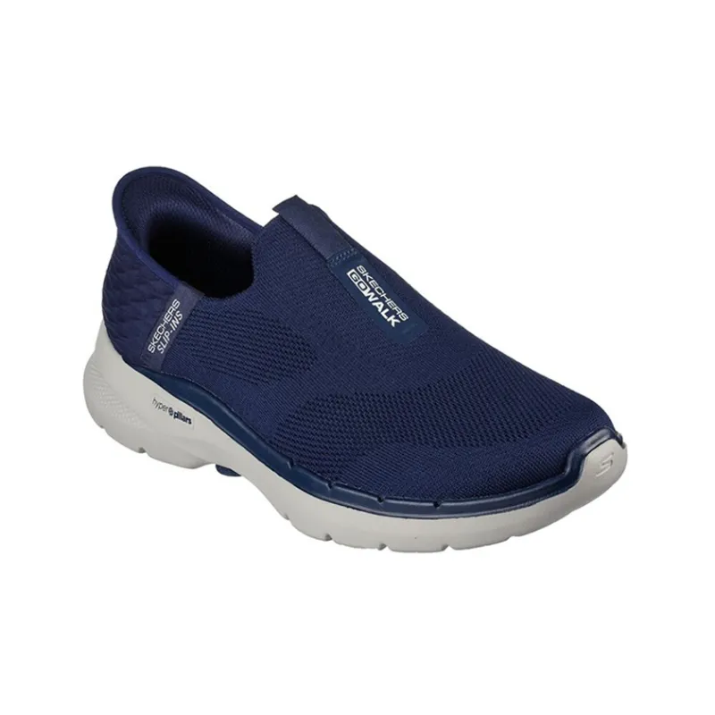Skechers Go Walk 6 'Navy Blue White'-2