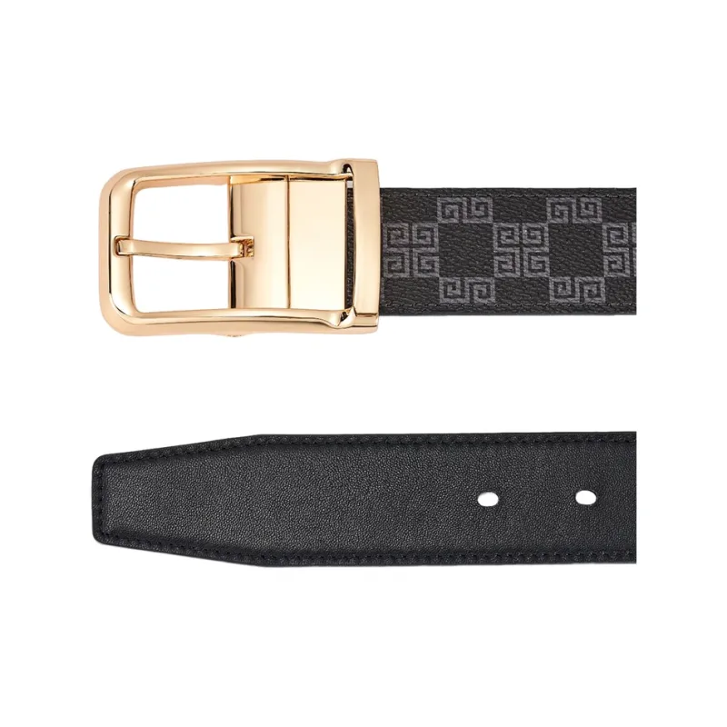 NINE NAIL Leather Belts Men-14