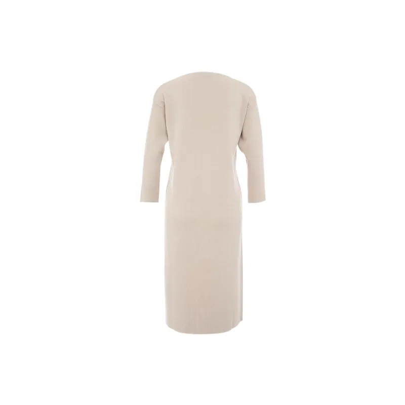 MaxMara Long Sleeved Dress Women's Light Pink-1