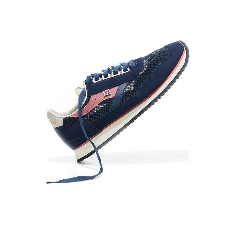 Norman Walsh Cushioning, Abrasion Resistant, Breathable, Lightweight Low Top Casual Running Shoes Unisex Dark Blue-4
