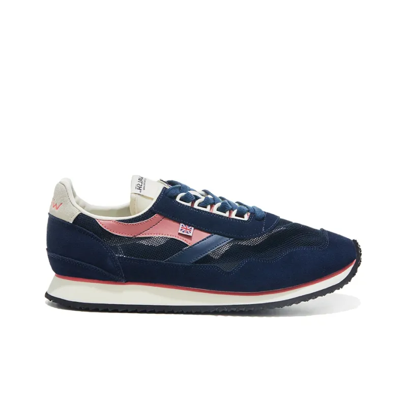 Norman Walsh Cushioning, Abrasion Resistant, Breathable, Lightweight Low Top Casual Running Shoes Unisex Dark Blue-1