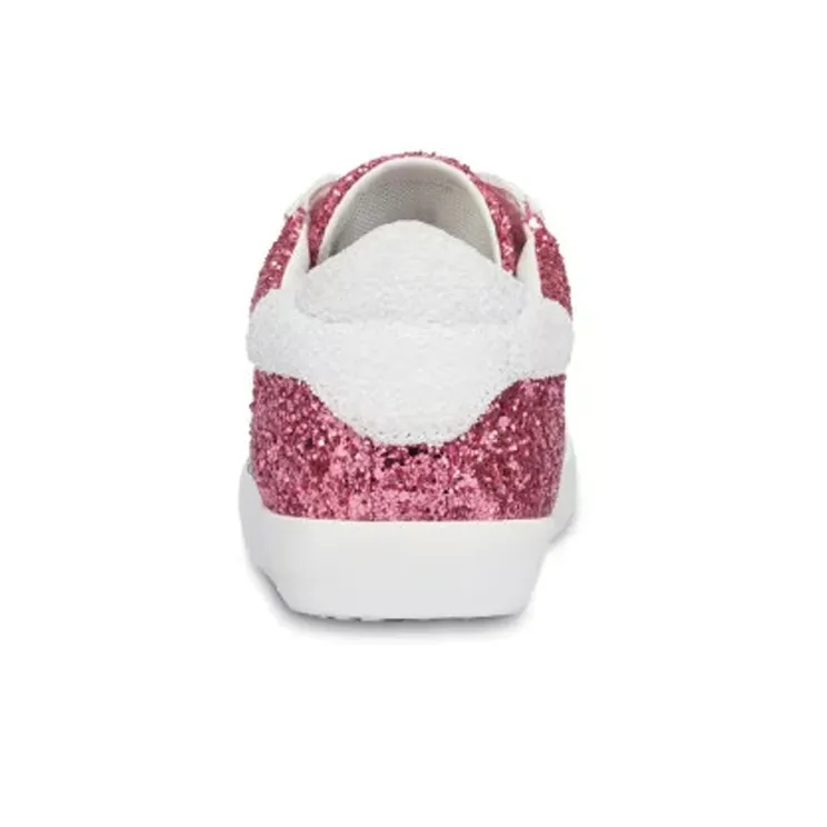 LOVE MOSCHINO Low Top Stylish Skateboarding Shoes Women's Pink-3