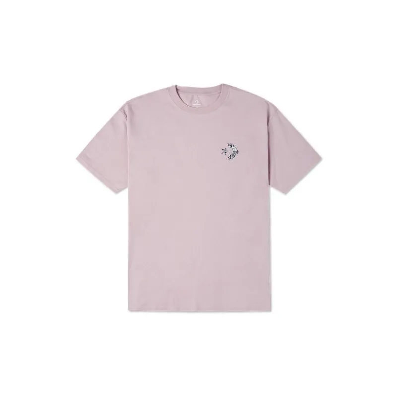 Converse T Shirts Unisex Pink-1