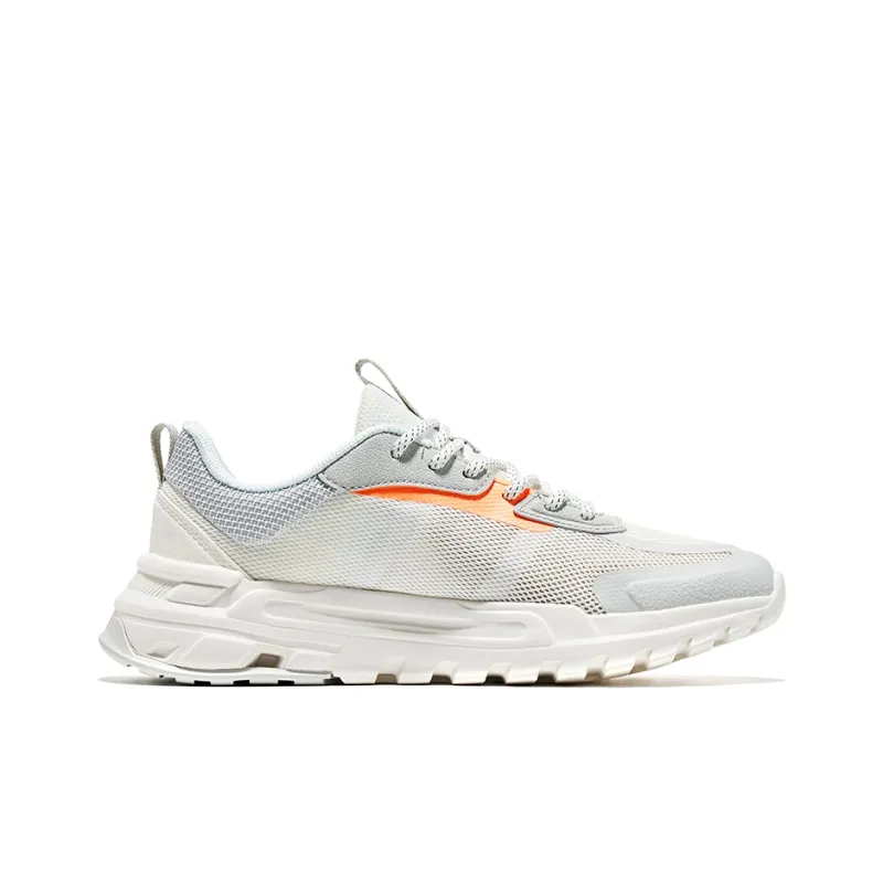Erke Casual Shoes Women's Low Top Microcrystalline White/Pencil Gray-1