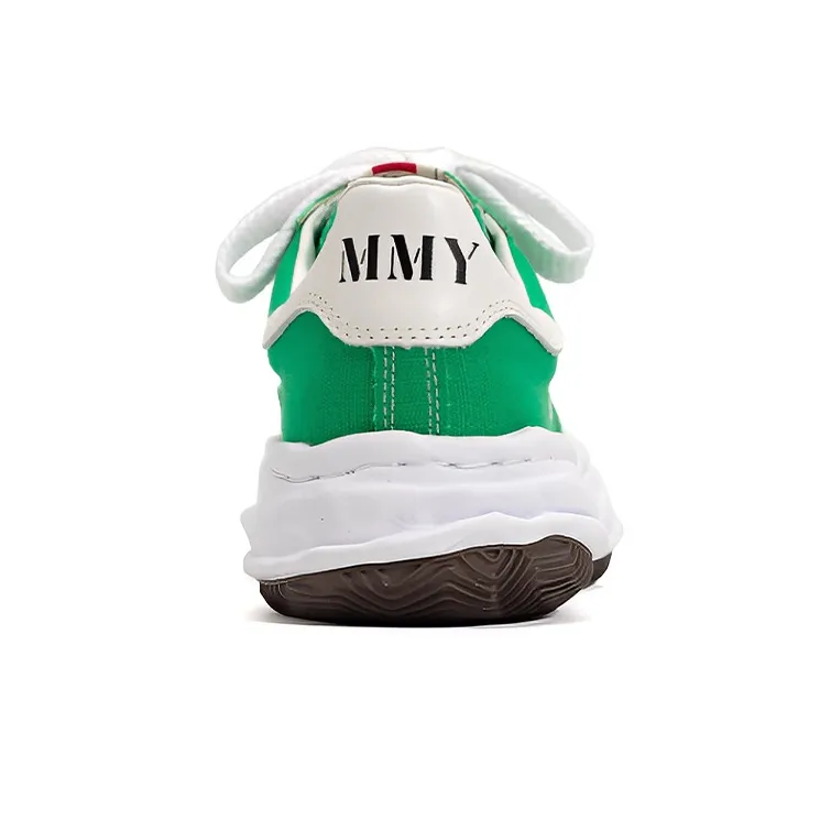 Maison MIHARA YASUHIRO Blakey OG Sole Canvas Low Green-3