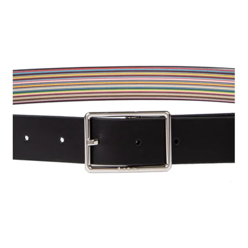 Paul Smith Artist Stripe Reversible Belt-1