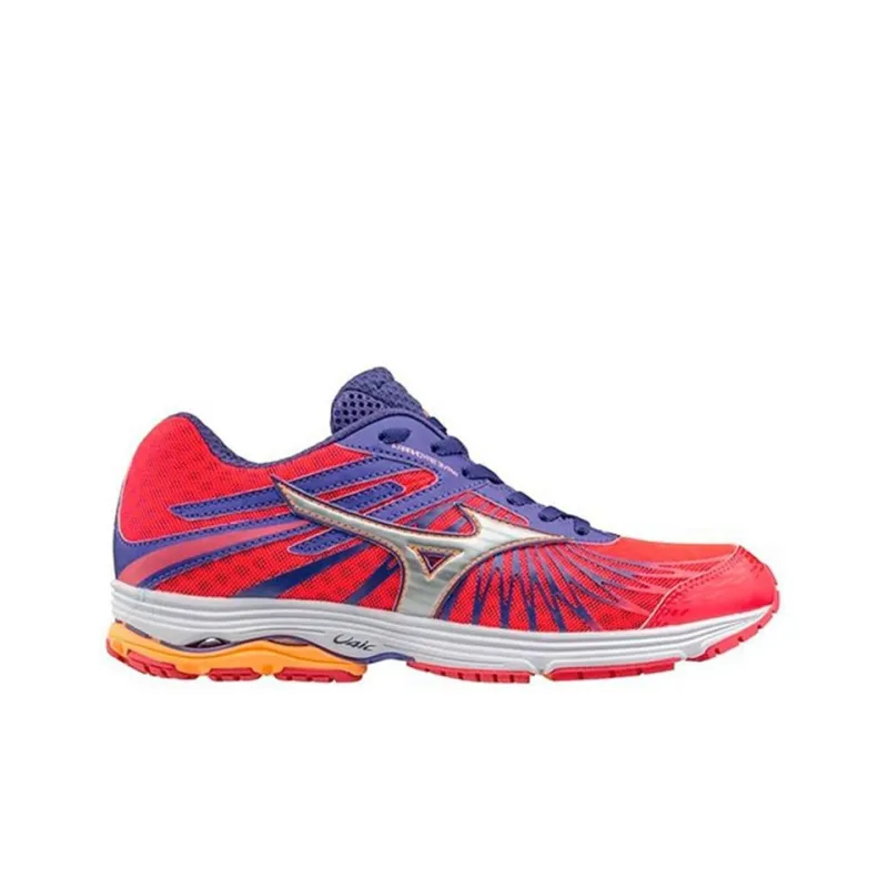 Mizuno Wave Sayonara 4 Wave Sayonara 4 Durable Breathable Low-Top Running Shoes Women's Red Purple-1