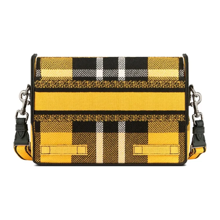 DIOR DiorCamp Embroidery Crossbody Bag Small Size Women's-4