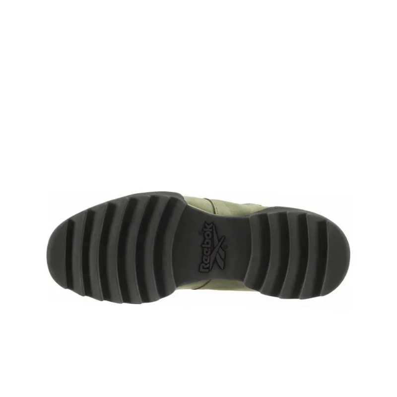 Reebok Workout Ripple OG Slip-Resistant Cushioning Wear-Resistant Low-Top Skateboard Shoes Women's Olive Green-4