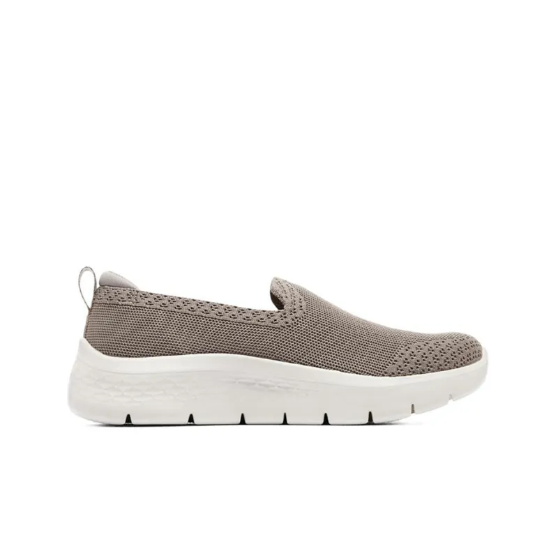 Skechers Go Walk Flex Casual Shoes Women's Low Top Taupe-1