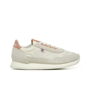 Norman Walsh ESL Cushioning Abrasion Resistant Lightweight Low Top Training Running Shoes Unisex Beige Orange