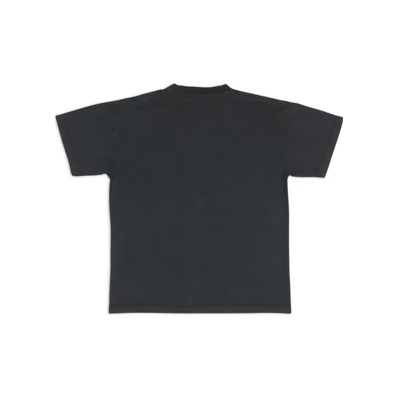 Balenciaga Bb Paris Icon Medium Fit T Shirt Black-1