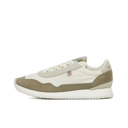 Norman Walsh Cushioning Abrasion Resistant Lightweight Low Top Running Shoes Unisex Beige Umber
