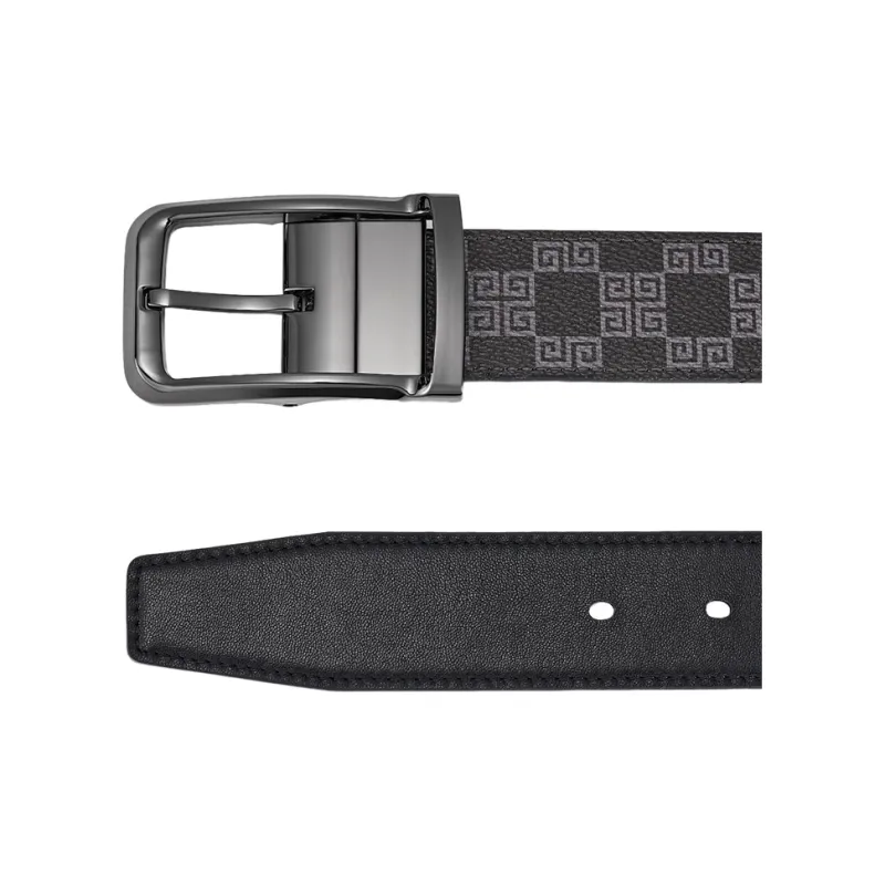 NINE NAIL Leather Belts Men-2