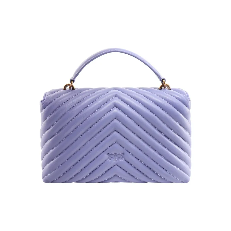 PINKO Leather Handbag Women's Purple-1