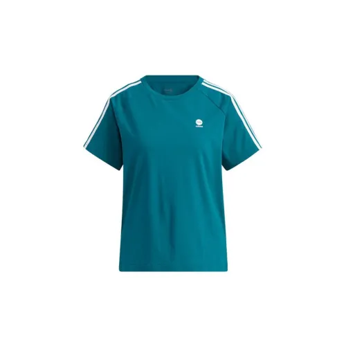 Adidas Neo T-Shirts Women's Aqua Duck Green