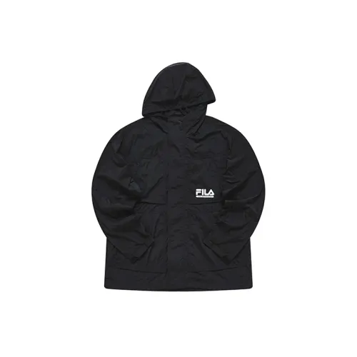 White Mountaineering X FILA FUSION FILAX WHITE MOUNTAINEERING Jackets Men Pitch Black