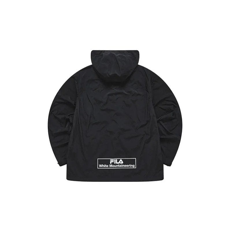 FILA FUSION FILAX WHITE MOUNTAINEERING Coat Men's Pitch Black-1