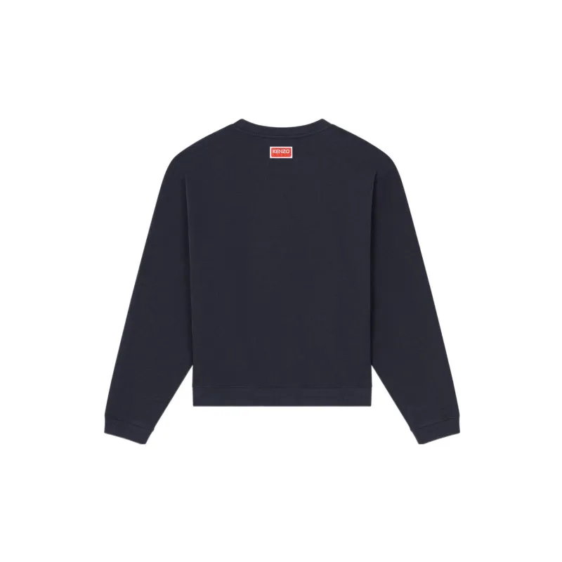 KENZO X Nigo Boke Flower Crewneck Sweatshirt Midnight Blue-1