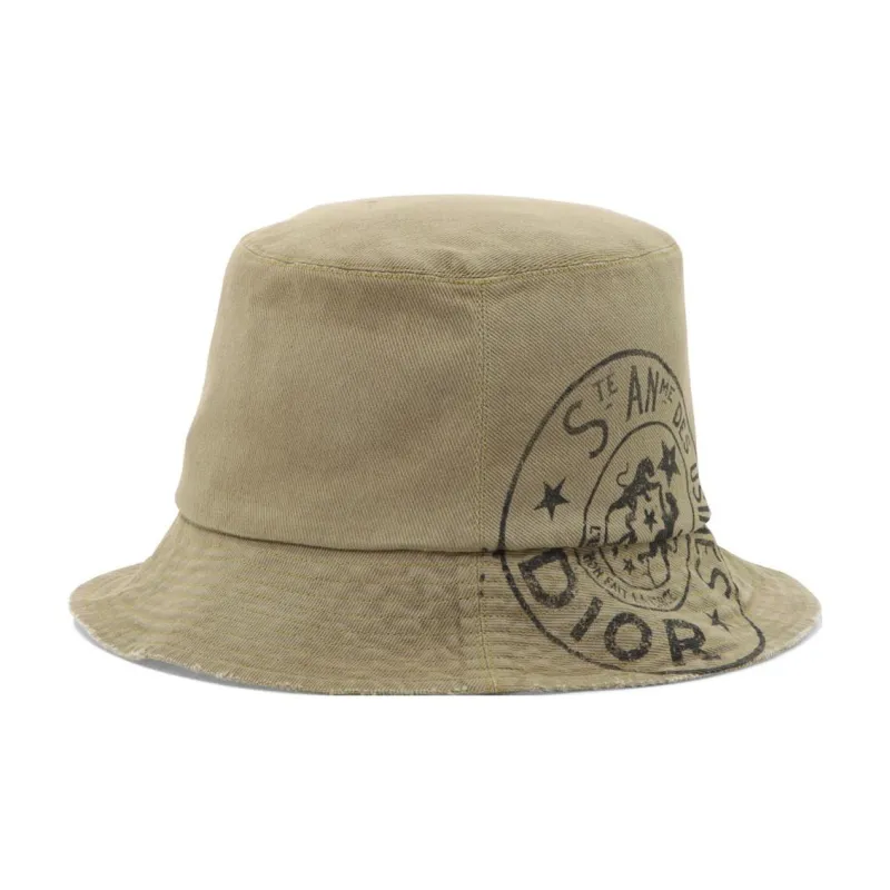 DIOR Bucket Hats Unisex Light Umber-0