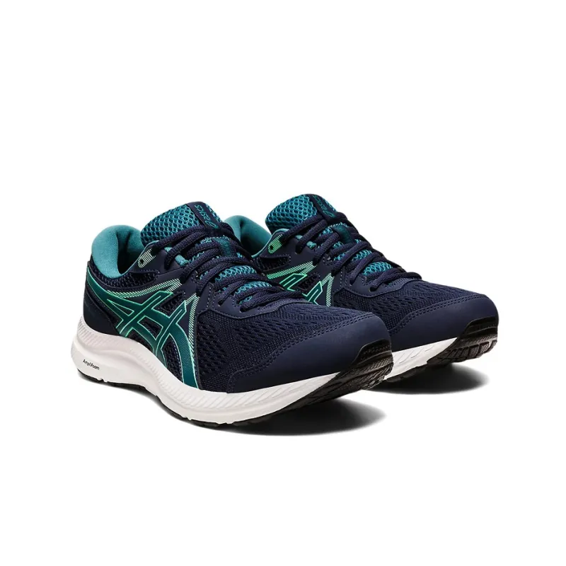 Asics Gel-Contend 7 Wear-Resistant Low-Top Running Shoes Men's Marine Blue-2